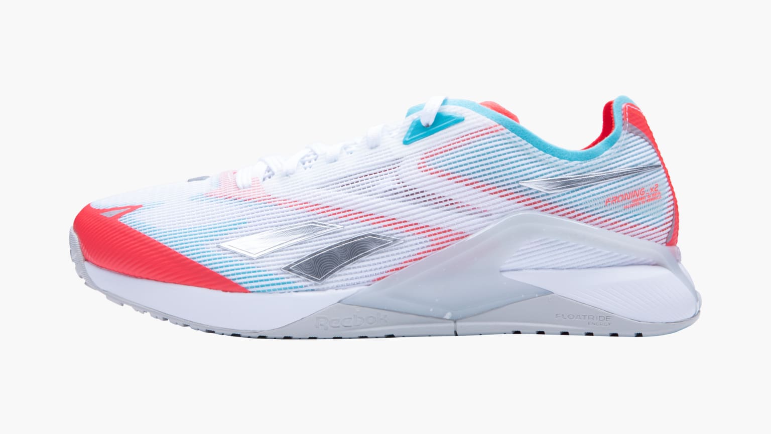 Reebok Nano X2 Froning Men s Ftwr White Neon Blue Neon